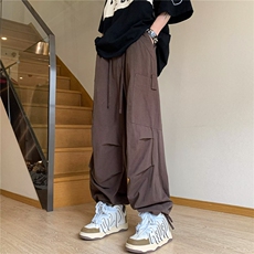 夏季高街潮牌美式户外机能风工装裤子多口袋直筒休闲裤GH060-p46，男装休闲裤，星座1008
