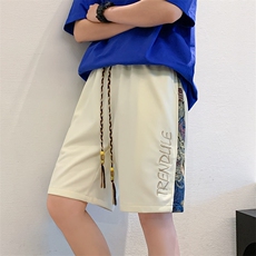 美式短裤男女沙滩五分裤重磅300g抖音得物主推-2409-P22-控48，男装牛仔裤，星座207
