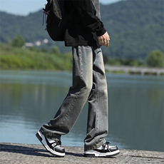 现货微喇修身牛仔裤男生牛仔长裤KD616-P40控68，男装牛仔裤，电商D312-1