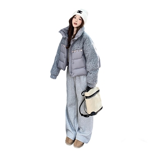 新款大货已出，90绒拼色羽绒服2B113-2567-P335-K528图片