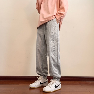 港风 抖音大码休闲裤卫裤钢印束脚裤长裤A014-DY2126-P60图片