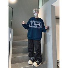 2025秋季男潮流休闲wycm-4378卫衣圆领纯棉特批28控49，男装卫衣，星座605(原A050)