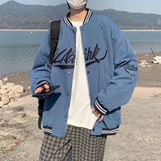两面穿外套男春秋季ins潮宽松百搭夹克J033P60，男装夹克，星座1116-2
