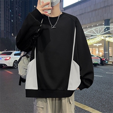现货6507-P40大码控69春季大码宽松男士卫衣，男装卫衣，星座209