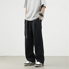 四季款水洗卷边工装裤大码M~5XLXZ604-KG59-P60控78，男装工装外套，星座604