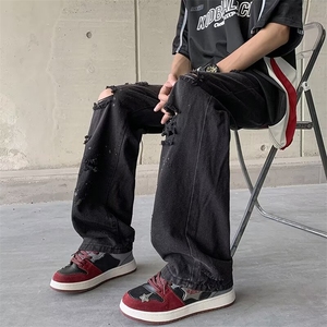 2024美式牛仔裤男款直筒长裤潮 N7064 P40图片