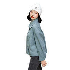 气质优雅减龄百搭宽松时尚个性休闲显瘦刺绣外套，女装短外套，魅影