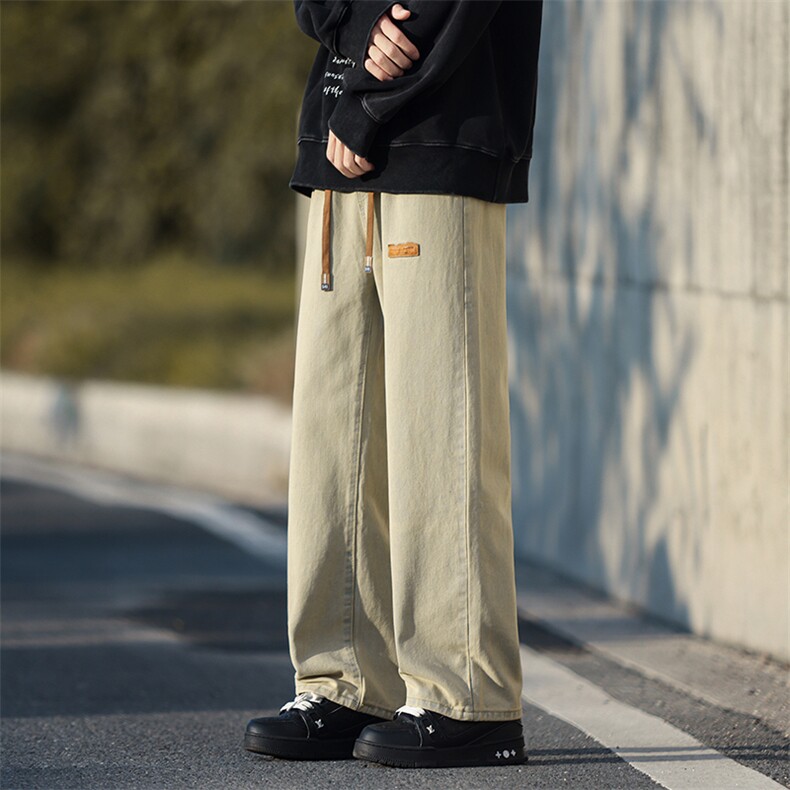 8XL-M特大码牛仔裤男宽松直筒裤子加肥加大码K908P50控68，男装牛仔裤，电商D206-1