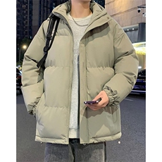 现货高品质美式高街冬季重磅三防加厚羽绒棉衣厚外套面包棉服，男装棉衣，电商A443