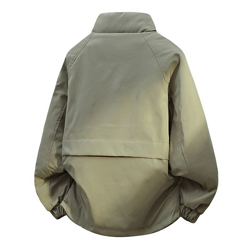 秋冬加棉加厚大码工装外套男士帅气立领夹克时尚棉服ZY802-P65,男装夹克,星座310B-3