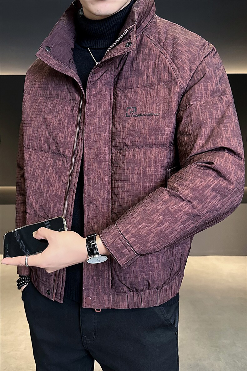 M-3XLB3538608P195酒红2025冬羽绒服【标50控活动价288】,男装羽绒服,电商B353