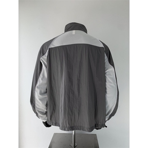 防晒服男款防紫外线撞色机车夹克夏季薄款透气冲锋衣FS118 P58图片