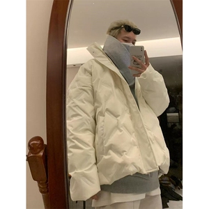 冬季棉衣立领服男美式潮牌情侣黑色加厚冬装外套 MY133,男装棉衣,星座1116A（原606A-3）,济宁市任城区桂霞服装店