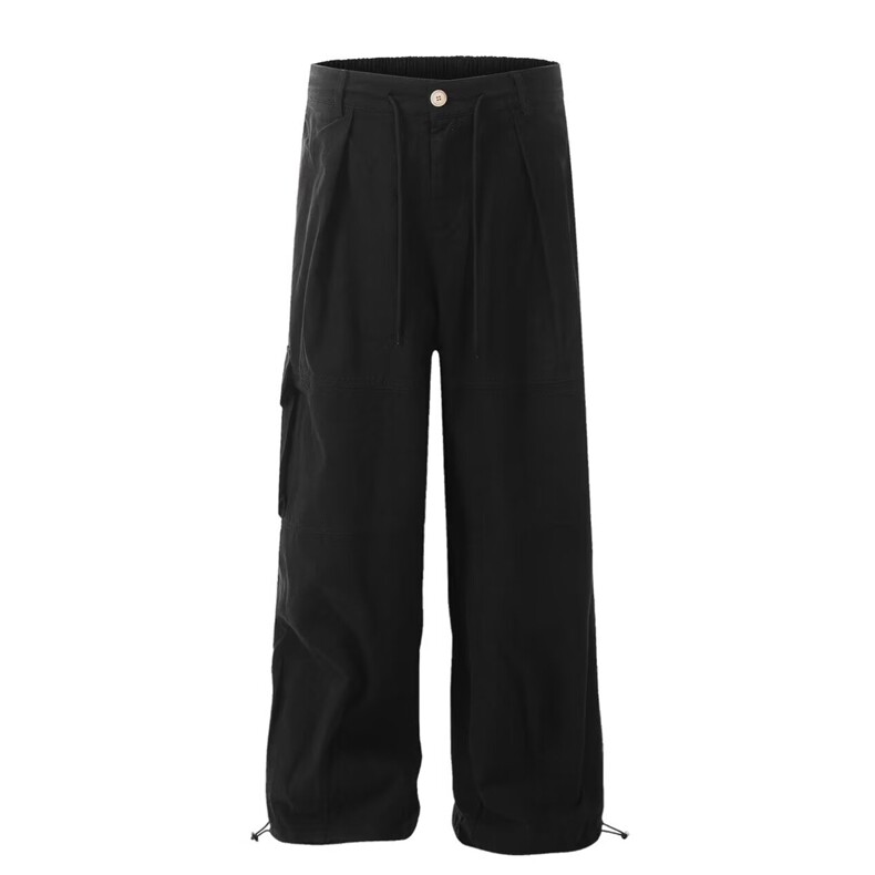 日系复古大口袋重磅工装裤宽松水洗束脚网图1001-1-K263-p55,男装工装外套,星座1001-1
