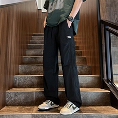 春季休闲长裤子纯棉男士阔腿工装裤K8011特P48，男装休闲裤，电商D325
