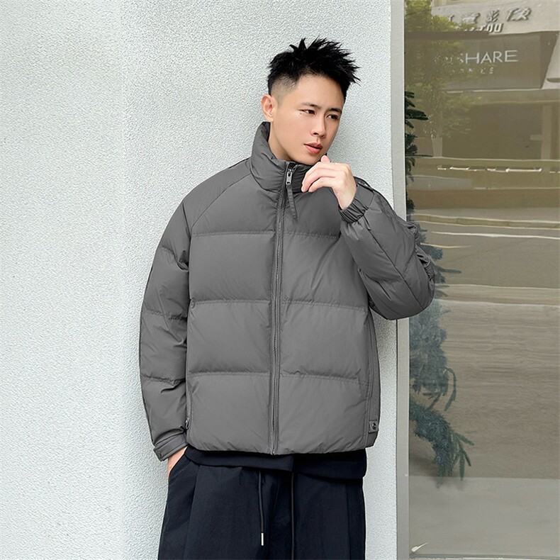 2025冬季标90绒立领白鸭绒羽绒服大码跑量款301-p270,男装羽绒服,星座223（原229-2）