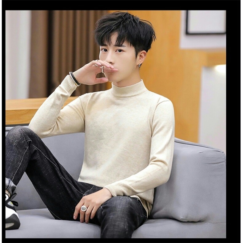 跑量款新款半高领针织衫毛衣403-1-M32-M到3XLP20-4XL到5XL-P25,男装针织衫/毛衣,星座1018-1​