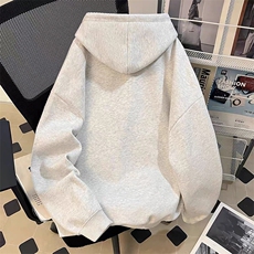 抖音得物高品质秋冬美式高街重磅结构金属装饰连帽卫衣外套XS104，女装短外套，电商A486-1