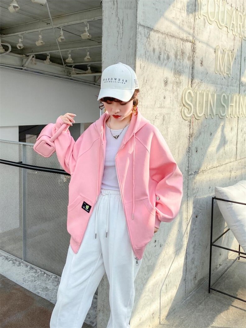 后背小熊卫衣，女装卫衣/绒衫，诗苒