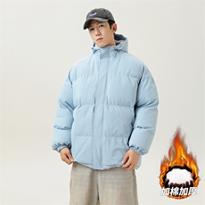 棉服男连帽青少年学生加厚棉衣服情侣男女宽松外套MY8555-P60特，男装棉衣，星座610（原A335）