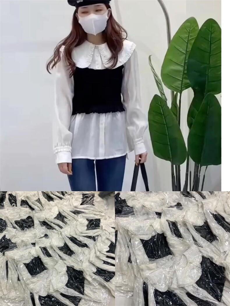 2021秋拼接上衣，其它，mi mi