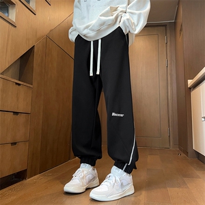 供抖音高品质 大休闲裤男束脚裤子416B-1-KL752-特P45限78图片