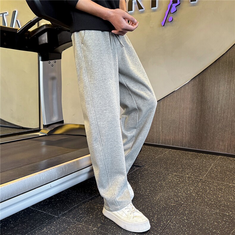 2026新款春季裤子男款美式休闲潮牌卫裤男弯刀裤A313-261156-P68,男装休闲裤,电商A313