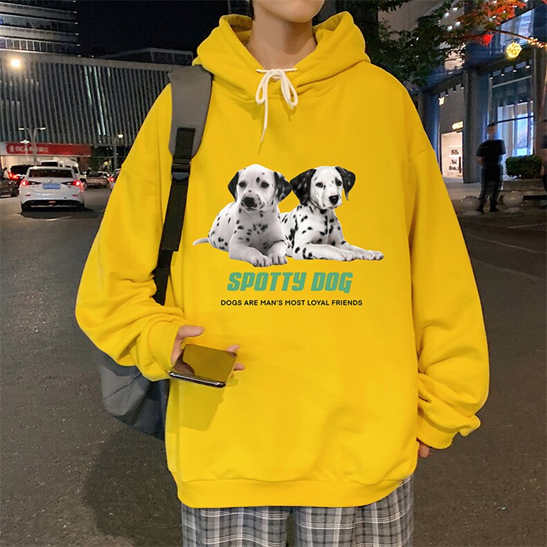 WY2263-P35纯棉连帽卫衣男大码运动帽衫宽松薄外套男,男装卫衣,电商A040