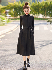 收腰小个子显瘦打底上衣两件套2025春季新款气质高级感套装连衣裙，女装套装/套裙，依万里