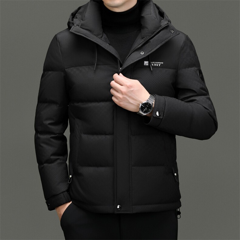 DF8038钱塘2020-2时尚休闲冬季厚款连帽中年男士羽绒服P263,男装羽绒服,钱塘207-2