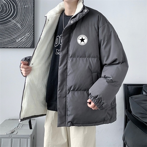 2025冬季新款加绒加厚棉衣情侣宽松大码棉服XZ102A-4-MY1031-P75图片