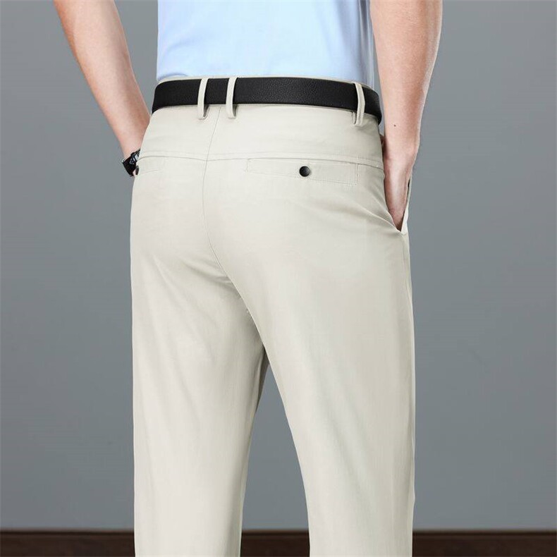 外贸6988现货2025夏季薄款男士休闲裤弹力直筒长裤潮流百搭男裤子，男装西裤，星座224-3