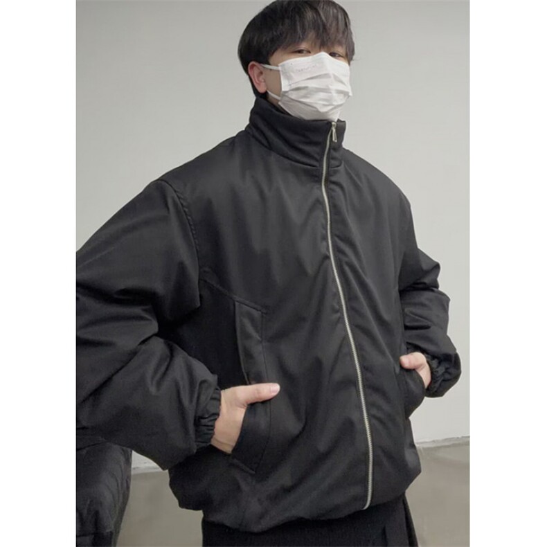加绒工装高品质立领加厚棉服男秋冬季立领休闲上衣服JMY12,男装棉衣,星座1116A（原606A-3）