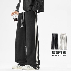 脏脏裤2025年秋季新款运动直筒阔腿裤M-4XL-718-特P30，男装休闲裤，星座417-1（原电商B245）
