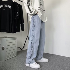 V002-P45水洗牛仔裤春秋潮牌牛仔裤休闲长裤无弹潮流常规，男装休闲裤，星座911-1