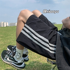 XZ616夏季新款经典三条杠速干面料五分裤休闲短裤TY887P25控38，男装休闲裤，星座512A（原616）