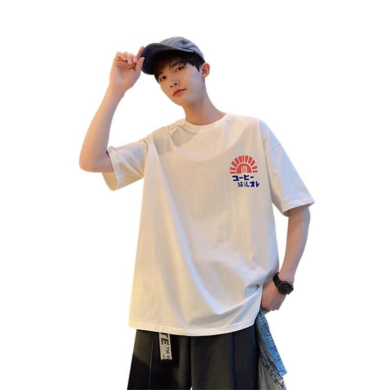 714-2-1091男新款港风体恤高品质纯棉圆领纯棉k,男装T恤,星座714-1