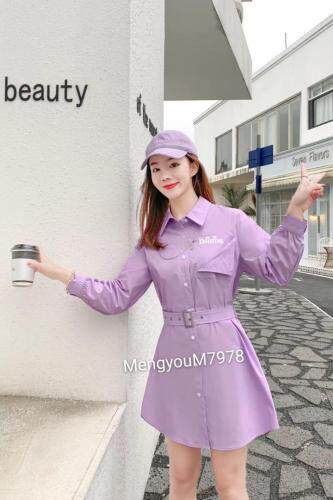 衬衫连衣裙，女装衬衫，梦由