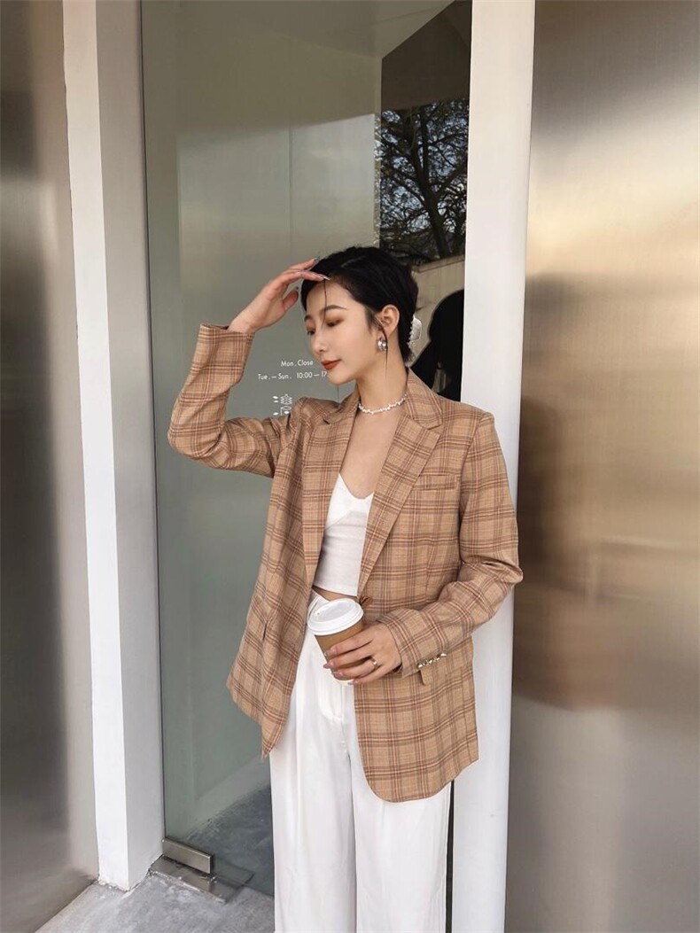 春款西装28003，女装西装，蓝典