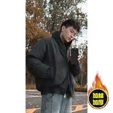 现货美式高街休闲棉衣夹克三防立领纯色户外工装加厚棉服外套，男装夹克，电商A486