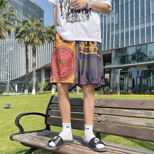 沙滩短裤男士韩版潮流痞帅气夏威夷百搭2024夏季五分裤K5530-P23图片
