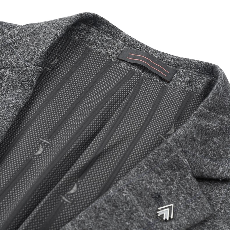 西服男秋季潮款休闲商务小西服上衣中年男士单西外套MY814-P175,男装西服,电商B212（原钱塘6029）