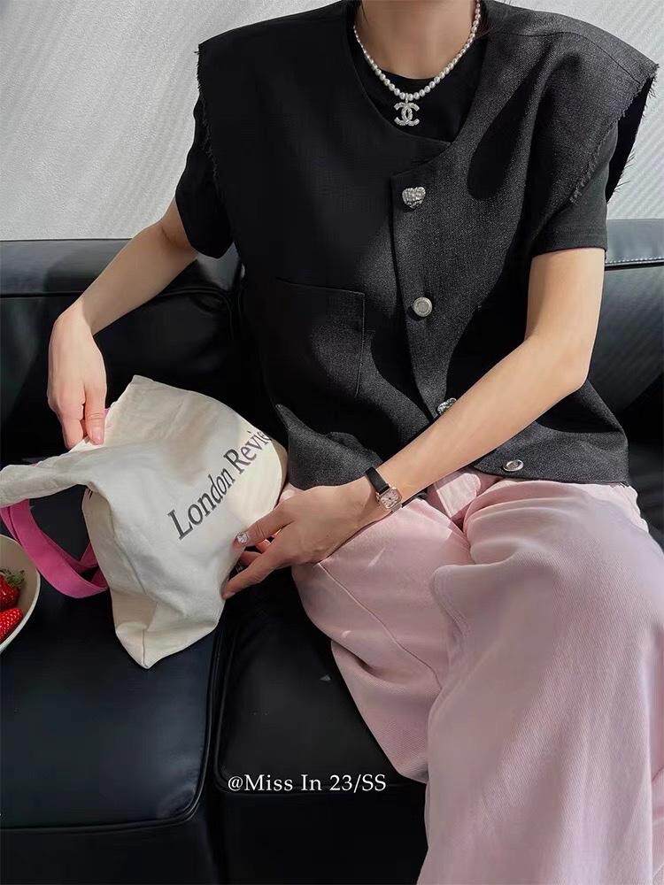 小香马甲两穿，女装马甲，卡薇尔