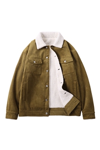 主推L-8XL冬款羊羔绒加厚棉服男潮大码保暖棉衣XZ109-P105-控138图片