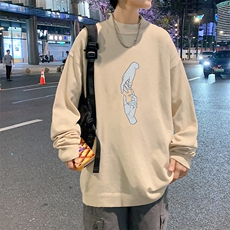 M18147-P45加绒款-P65半高领毛衣男士大码针织衫男毛线衣男，男装针织衫/毛衣，电商A040