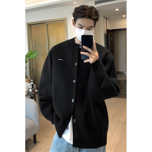 风（现货）900g高克重版本5 加厚棒球开衫毛衣TM07-P85图片