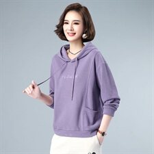 卫衣2021新款女长袖秋装韩版宽松大码套头上衣显瘦春秋外套潮，女装卫衣/绒衫，依恋蒂丝