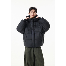 90%绒新标有报告连帽韩版宽松羽绒服上衣Y986/P350现货，男装羽绒服，星座202