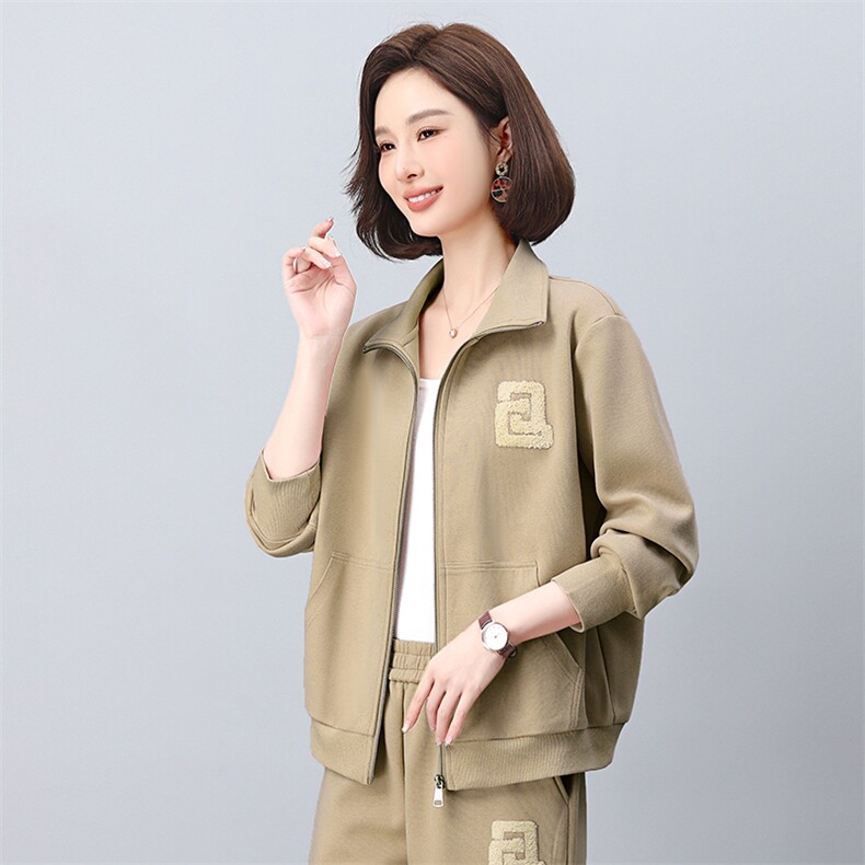 运动女早春穿搭2025新款春秋装搭配百搭休闲高级感时尚上衣,女装短外套,涵誉