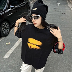 抖音得物高品质二开240克宽松纯棉美式潮牌三条杠织带短袖T恤，男装T恤，电商A486-1